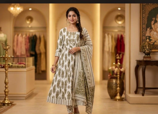 Cotton  Anarkali Suits in Canada – Elegant Ethnic Wear for Every Occasion DesiColorClothing