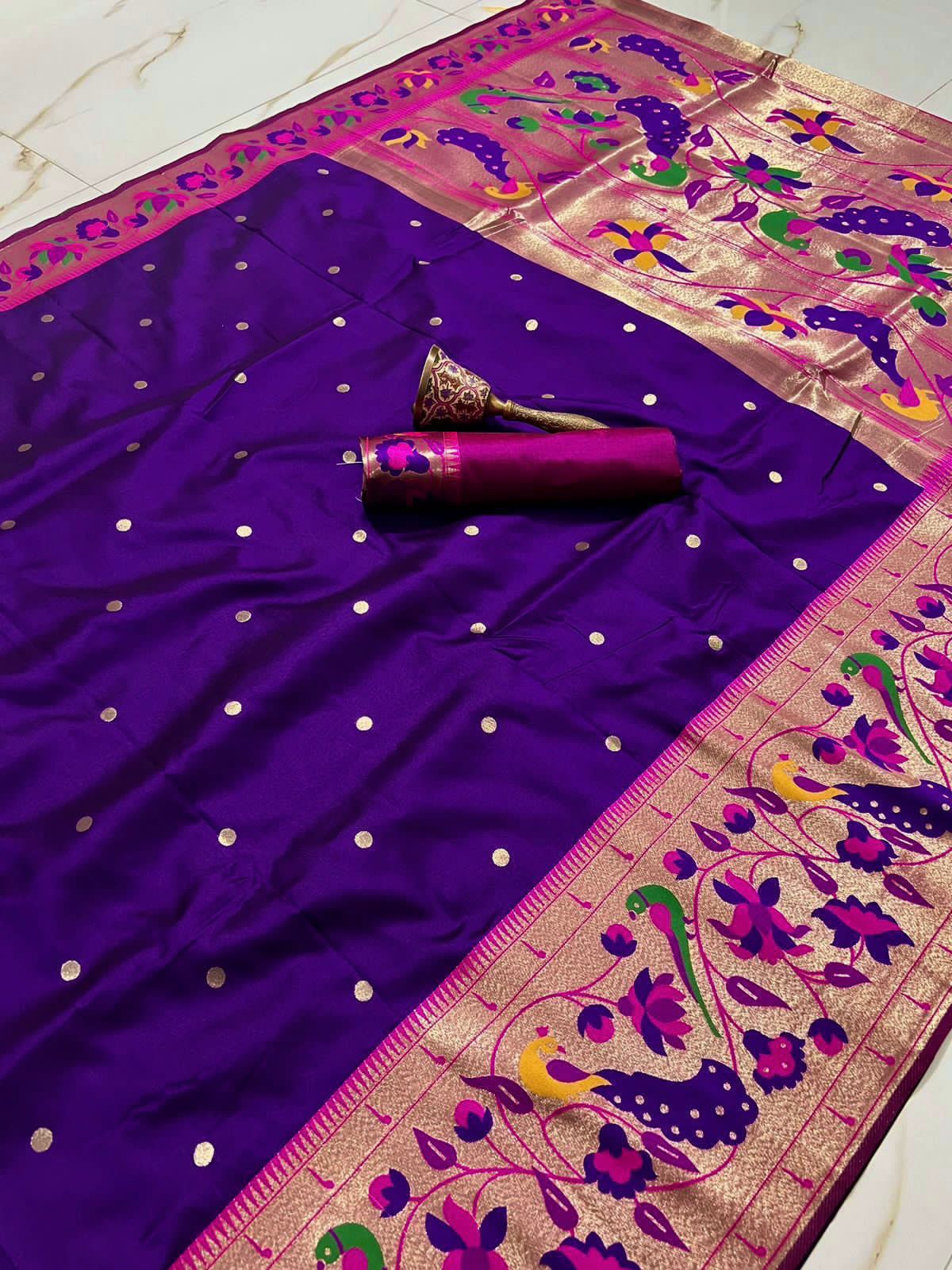 Product Image - Exquisite Pure Silk Kanchivram Saree