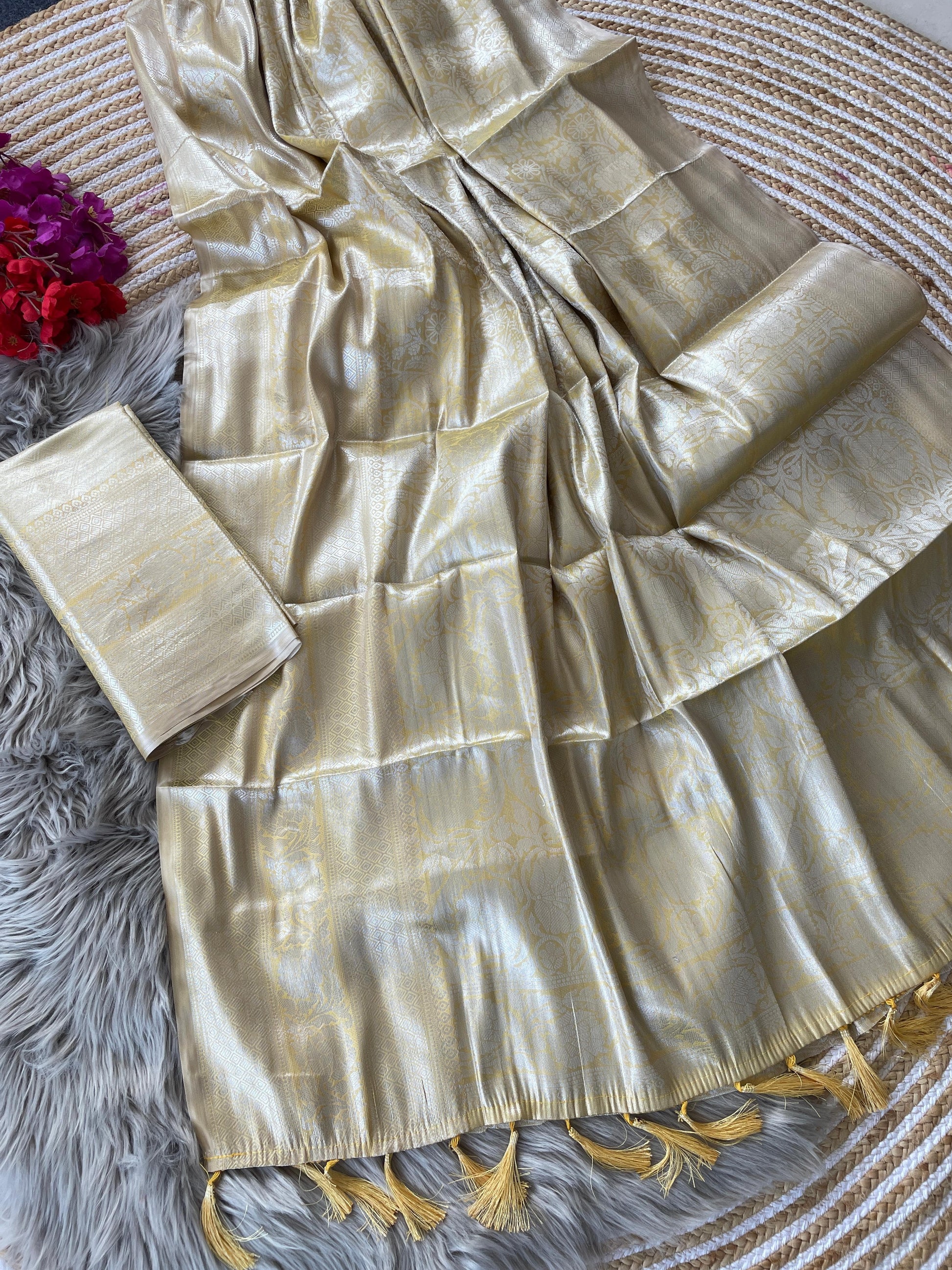 Product Image - Exclusive Katki Silk and Banarasi Bridal Saree Collection - Designer Festive Attire