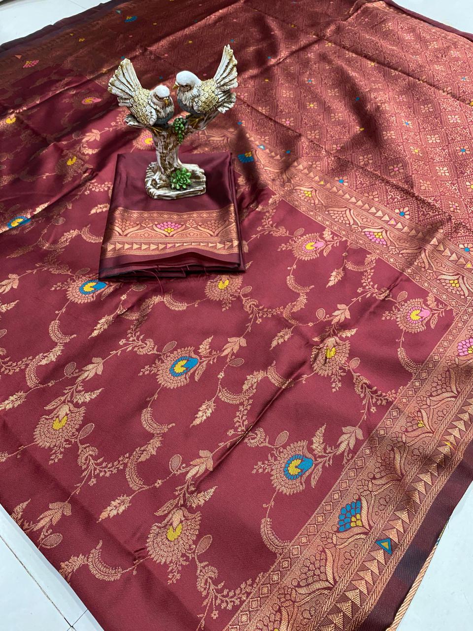 Product Image - Organic Banarasi Sarees - Elegant Breathable Ethnic Wear