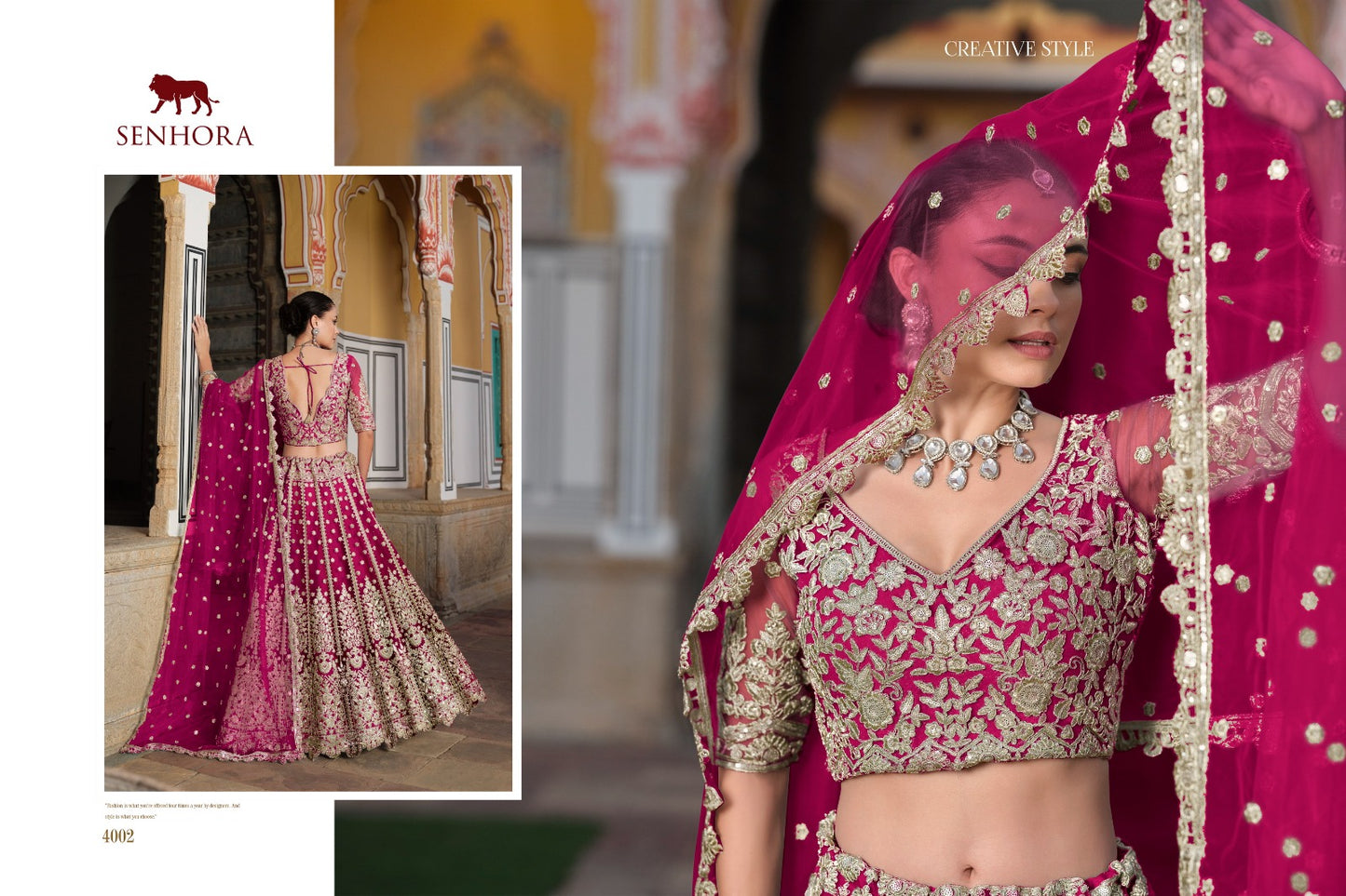 Product Image - Senhora Sangam Premium Wedding Lehenga Collection