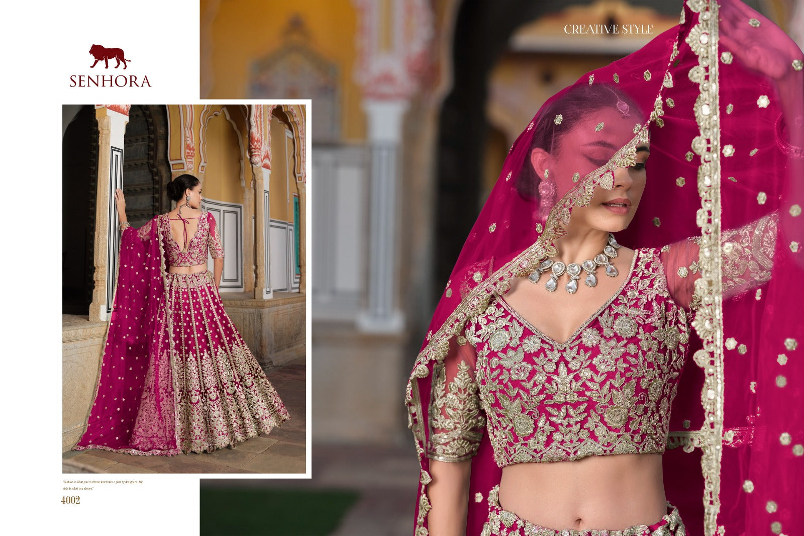 Product Image - Senhora Sangam Premium Wedding Lehenga Collection