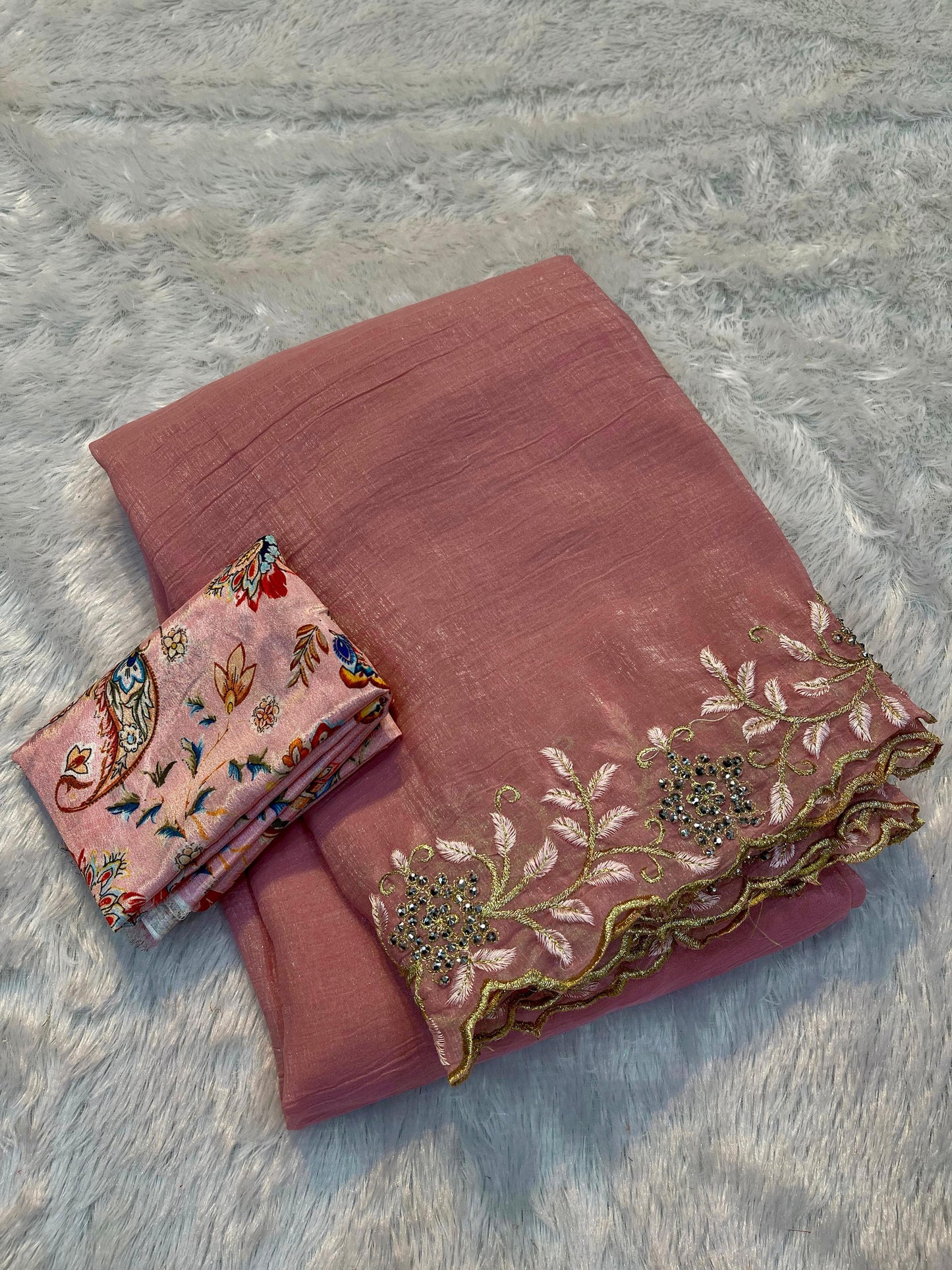 Product Image - Exquisite Designer Saree | Georgette Fabric | Festive & Wedding Wear