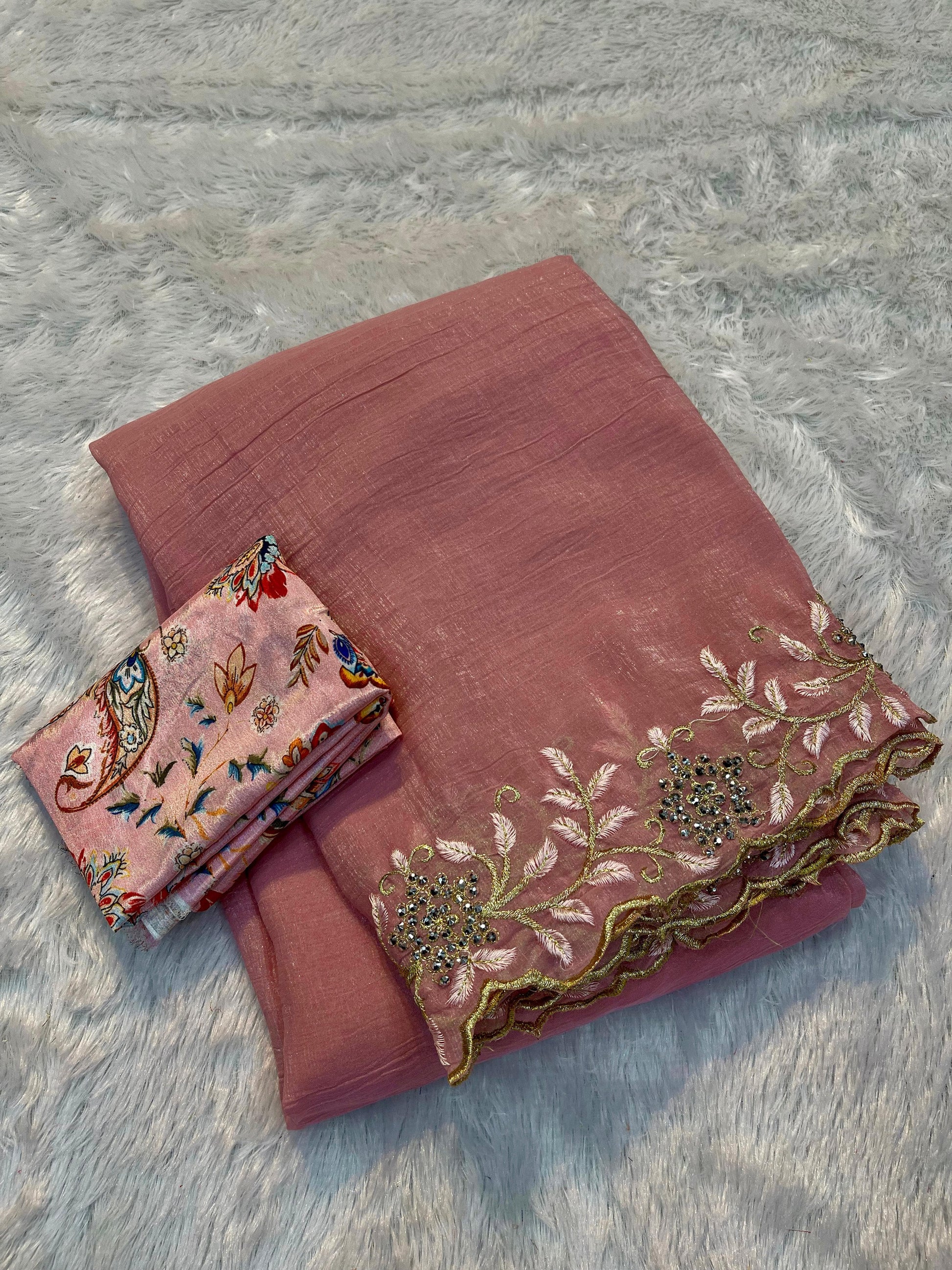 Product Image - Exquisite Designer Saree | Georgette Fabric | Festive & Wedding Wear