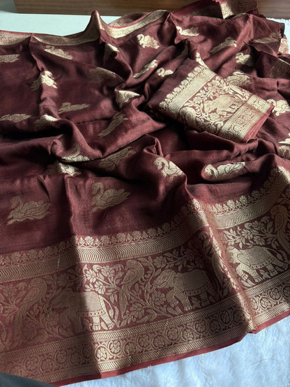 Product Image - Designer Jute Viscose Saree