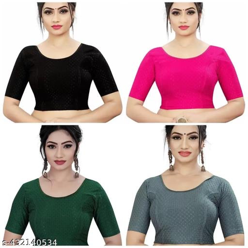 Stretchable Readymade Blouses – Perfect Fit, Maximum Comfort