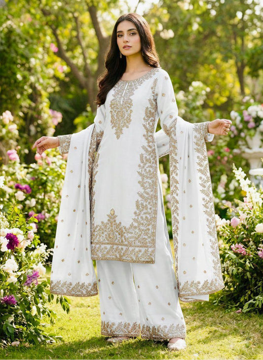 Designer Heavy Palazzo Suits | Wedding & Festive Outfits DesiColorClothing