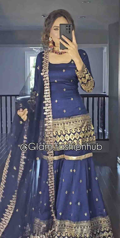 Elegant Designer Sharara Suits – Premium Party Wear for Women | DesiColorClothing Canada

⸻

✅ SEO Meta Description:

Discover our stunning collection of Designer Sharara Suits at DesiColorClothing in Oshawa, Canada. Perfect for weddings, parties, and fes