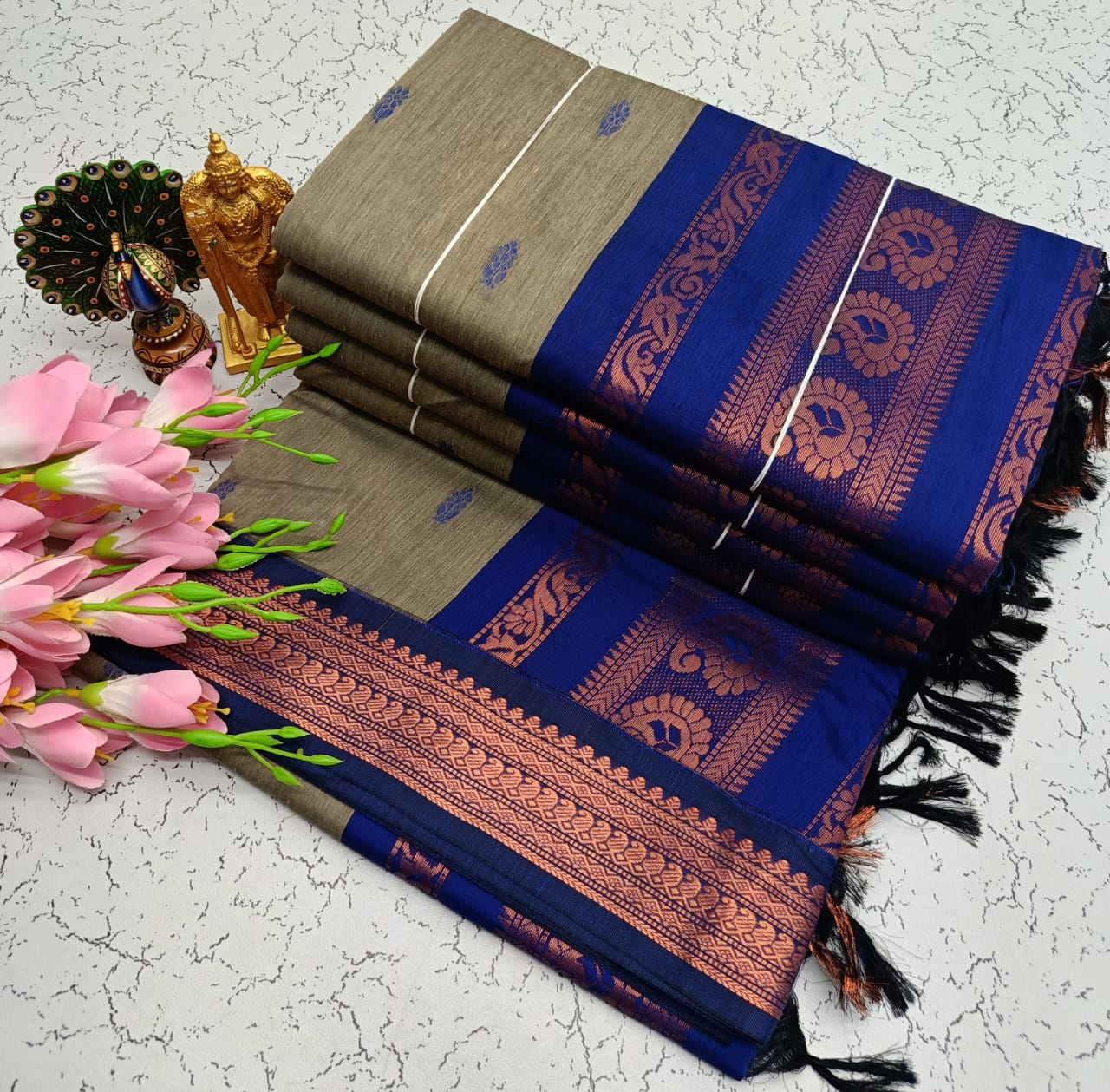 Product Image - Premium Quality Kalyani Cotton Saree