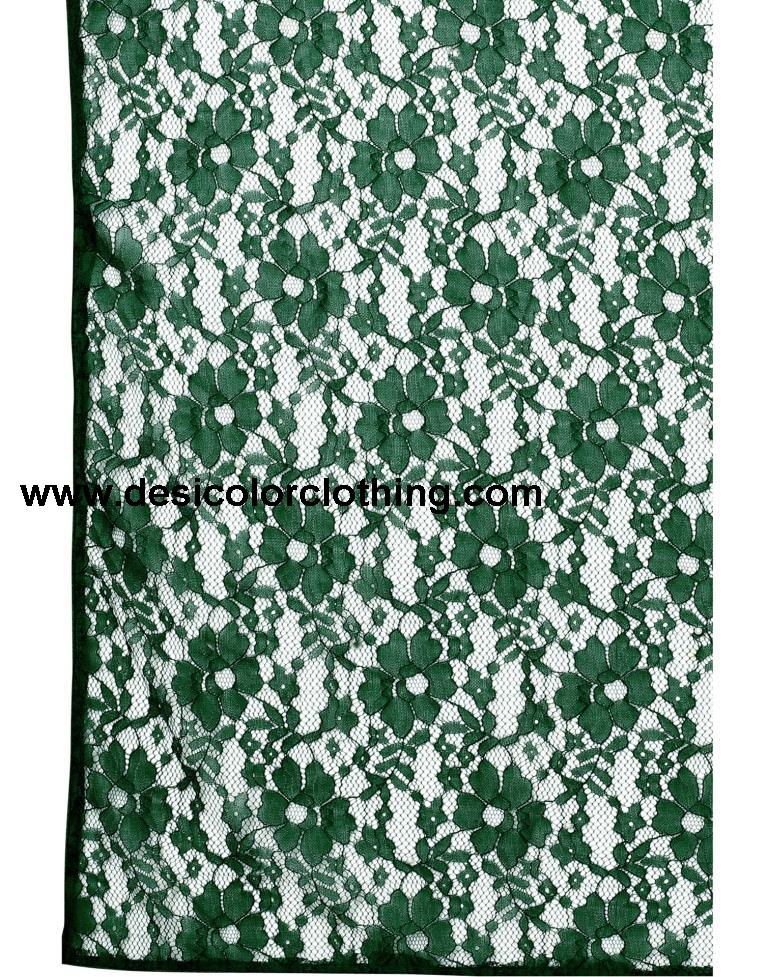 Dark Green Coloured Russel Net Partywear saree