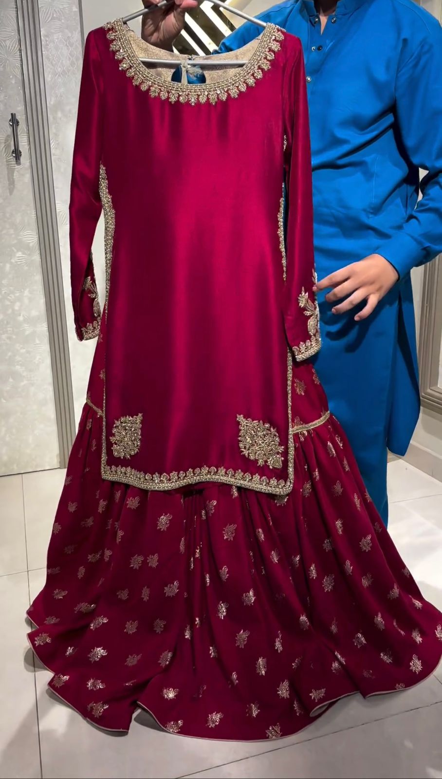 Product Image -   Designer Sharara Suit