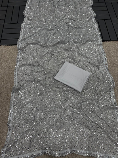 Product Image - KAREENA KAPOOR KHAN Bollywood Sequins Designer Saree