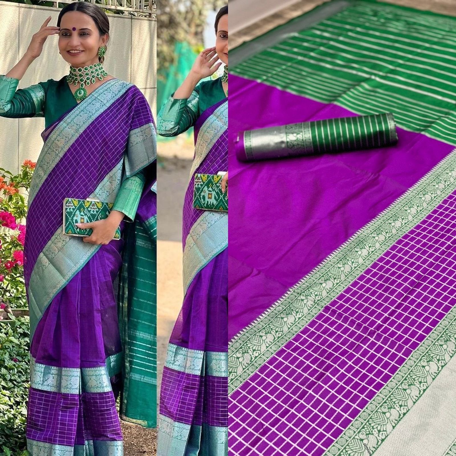 Product Image - Luxurious Silk Sarees for Elegant Occasions - 1
