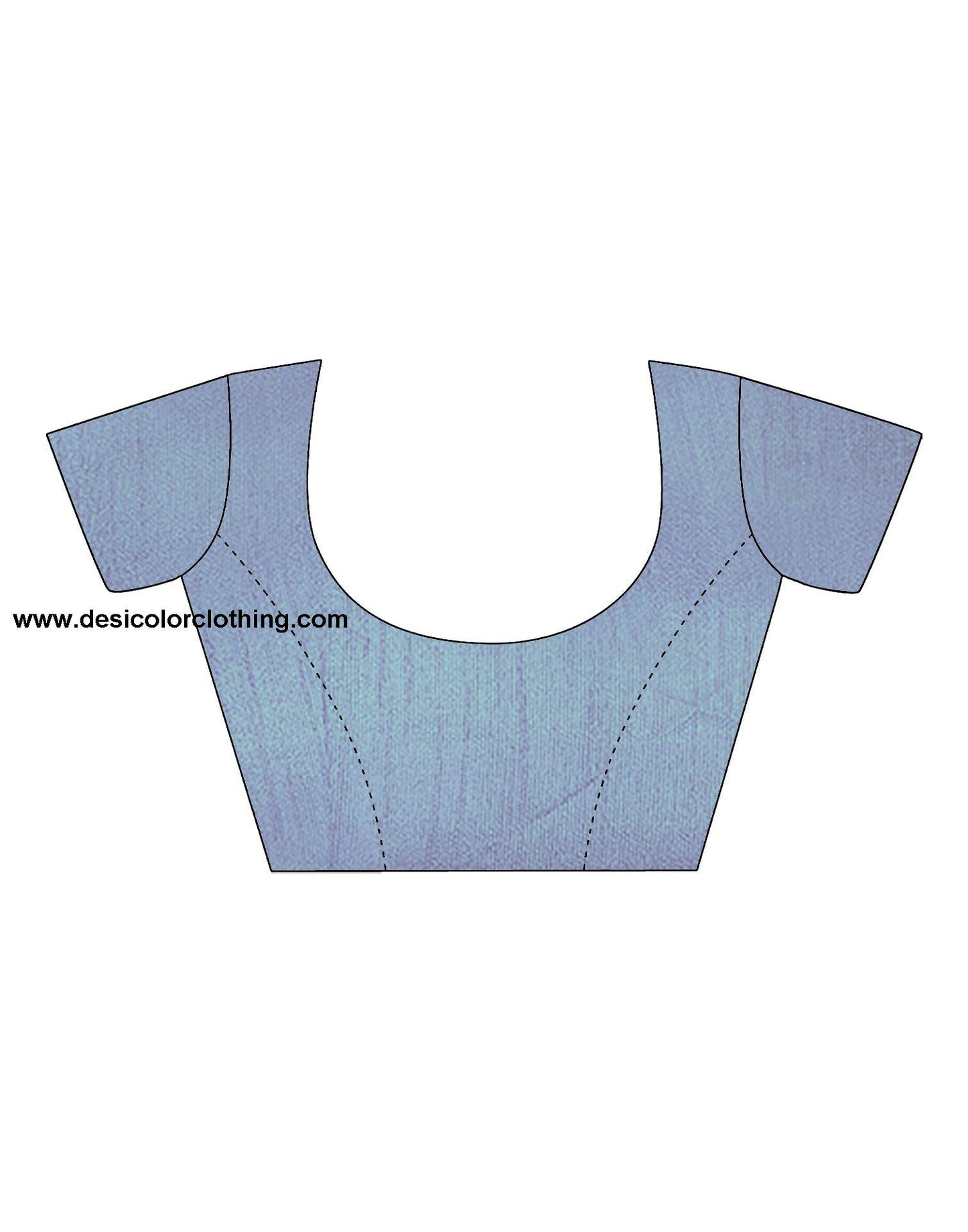 Sky Blue Sequence Saree