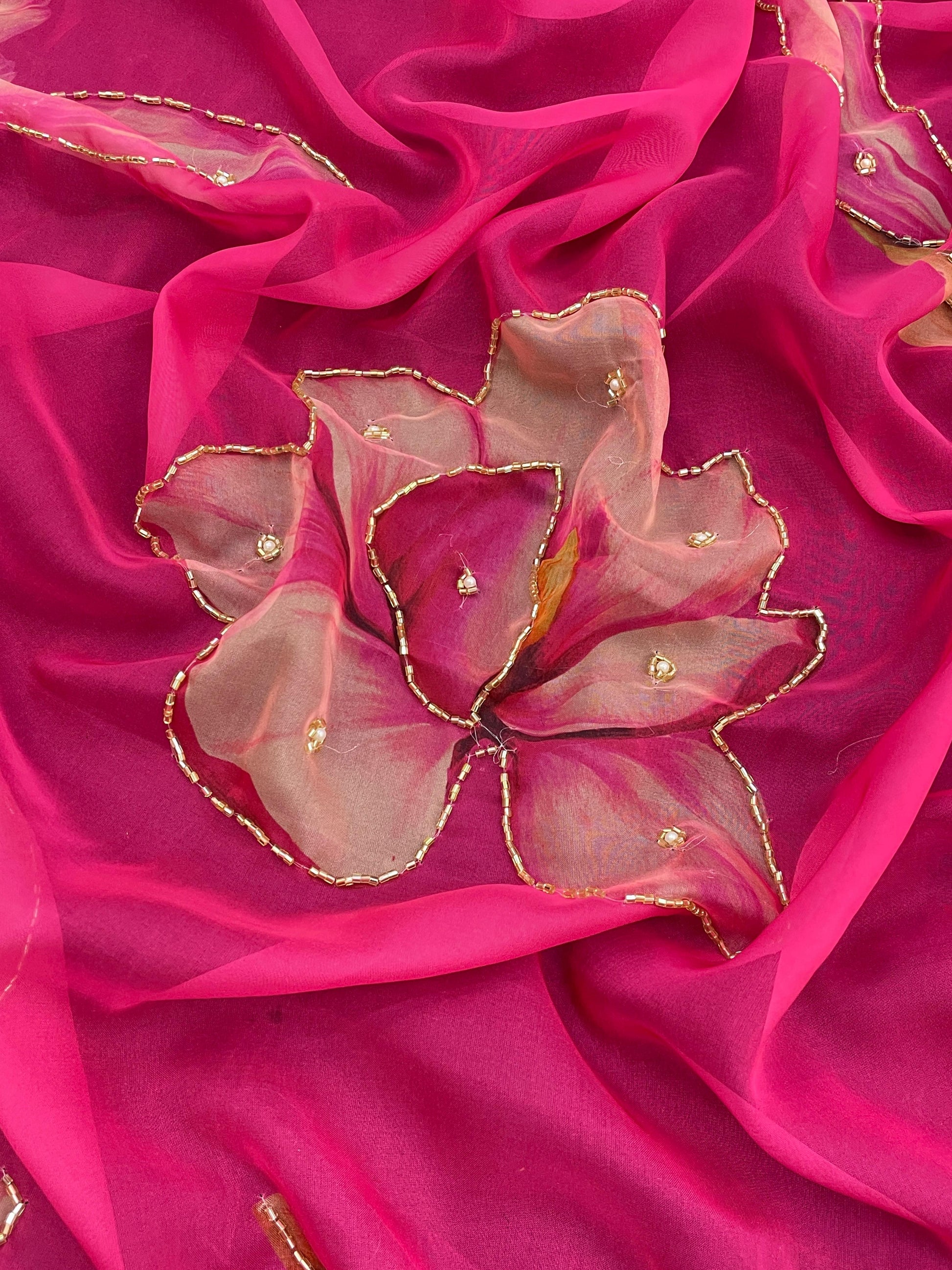 Product Image - Designer Hand Work Saree - KC-854