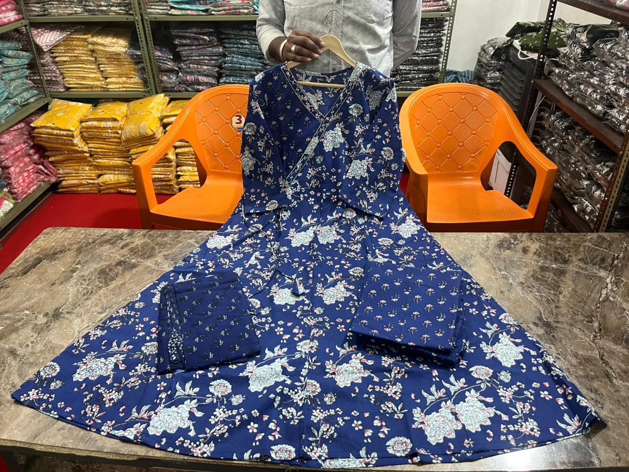 Product Image - Designer Georgette Wear - Elegant Kurta Pant and Dupatta Set