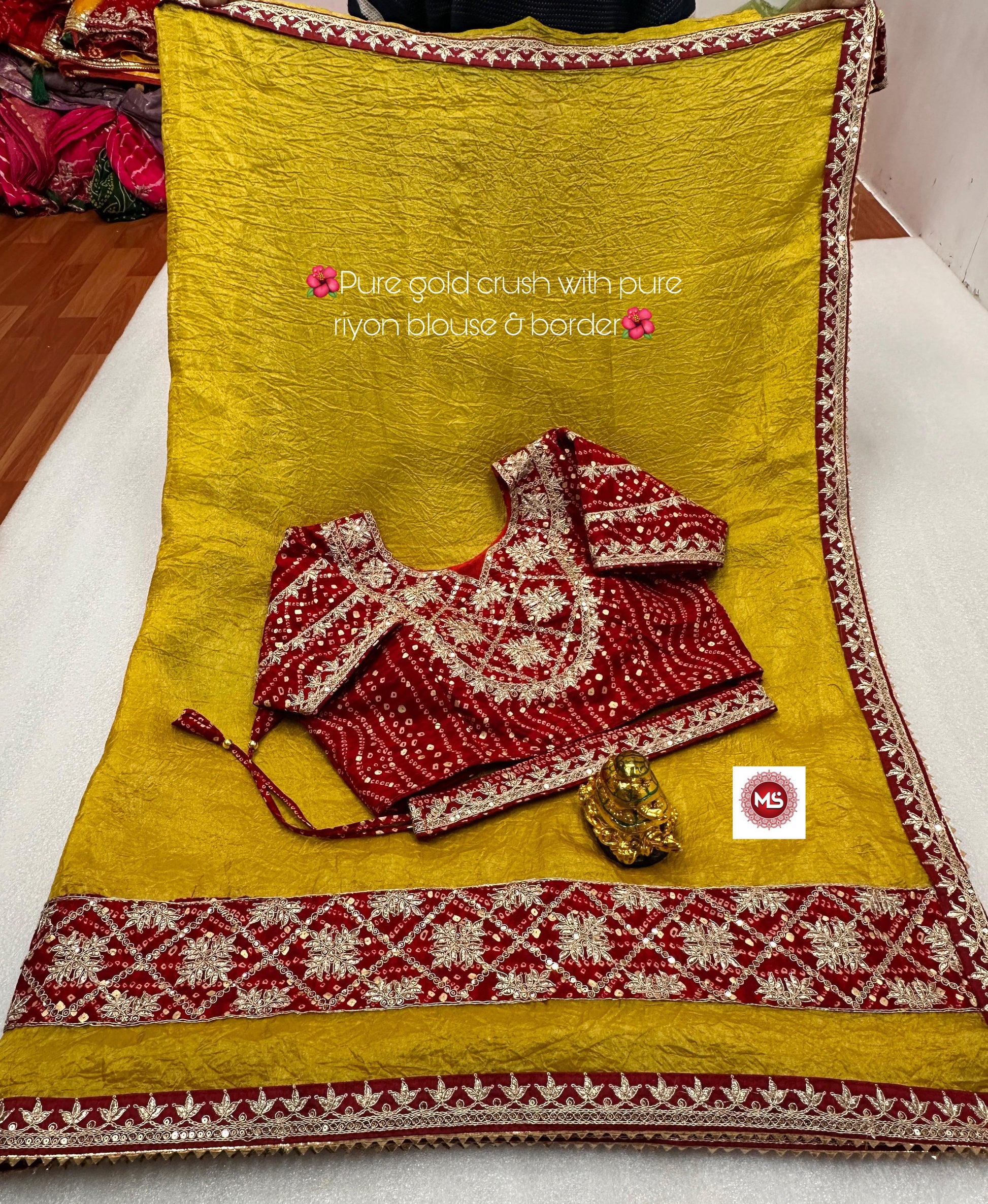 Product Image - Premium Designer Georgette Saree with Heavy Embroidery and Sequins - Festive Wear