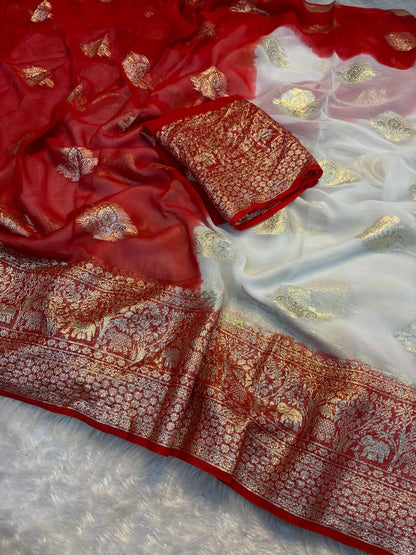 Product Image - Viscose Georgette Designer Saree