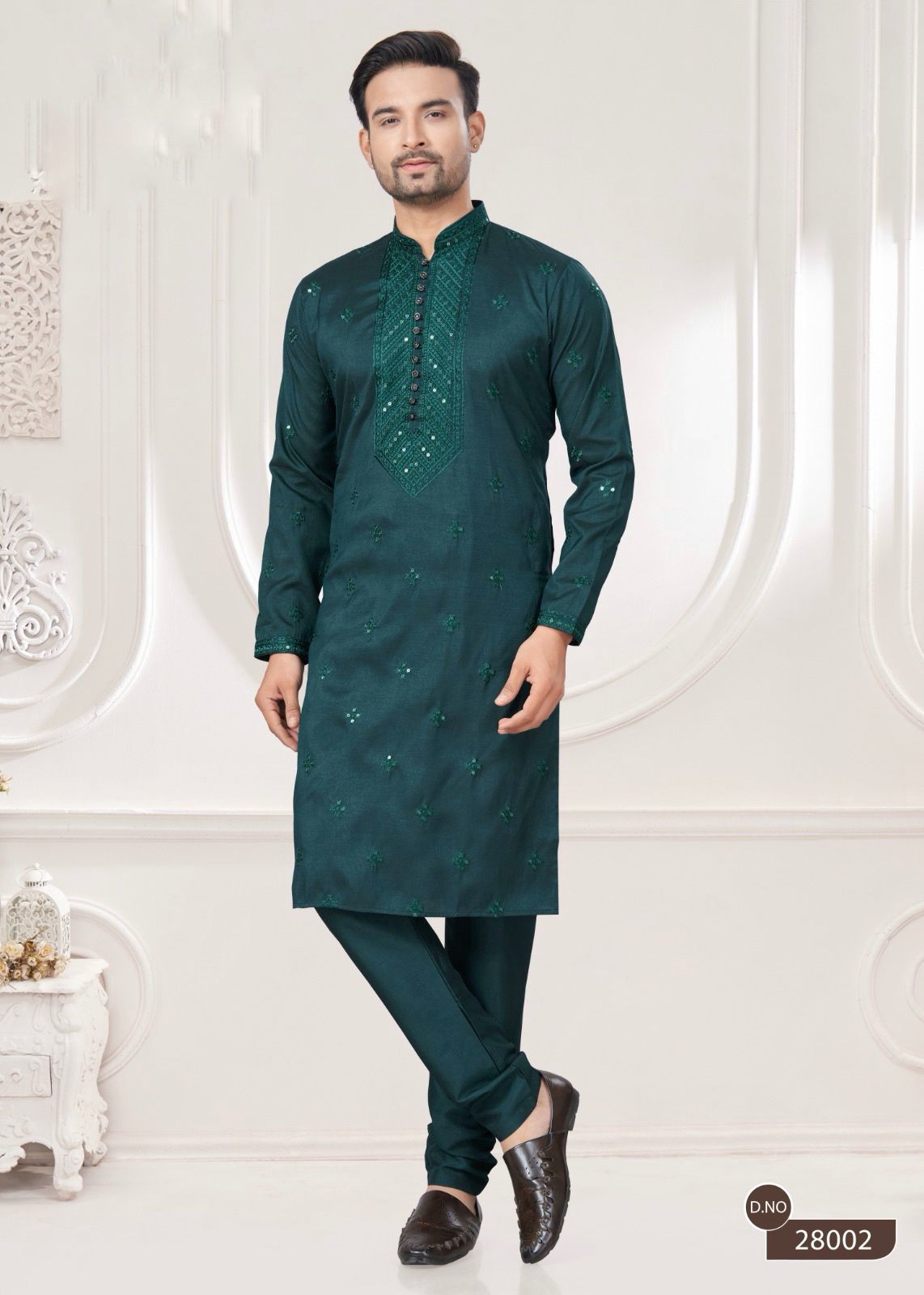 Product Image - Designer Wedding Kurta Pajama Collection Vol 28 - Aashirwad Creation