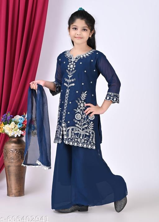 Product Image - Designer Kids Plazzo Suits - Trendy and Comfortable Apparel for Your Little Ones - 8