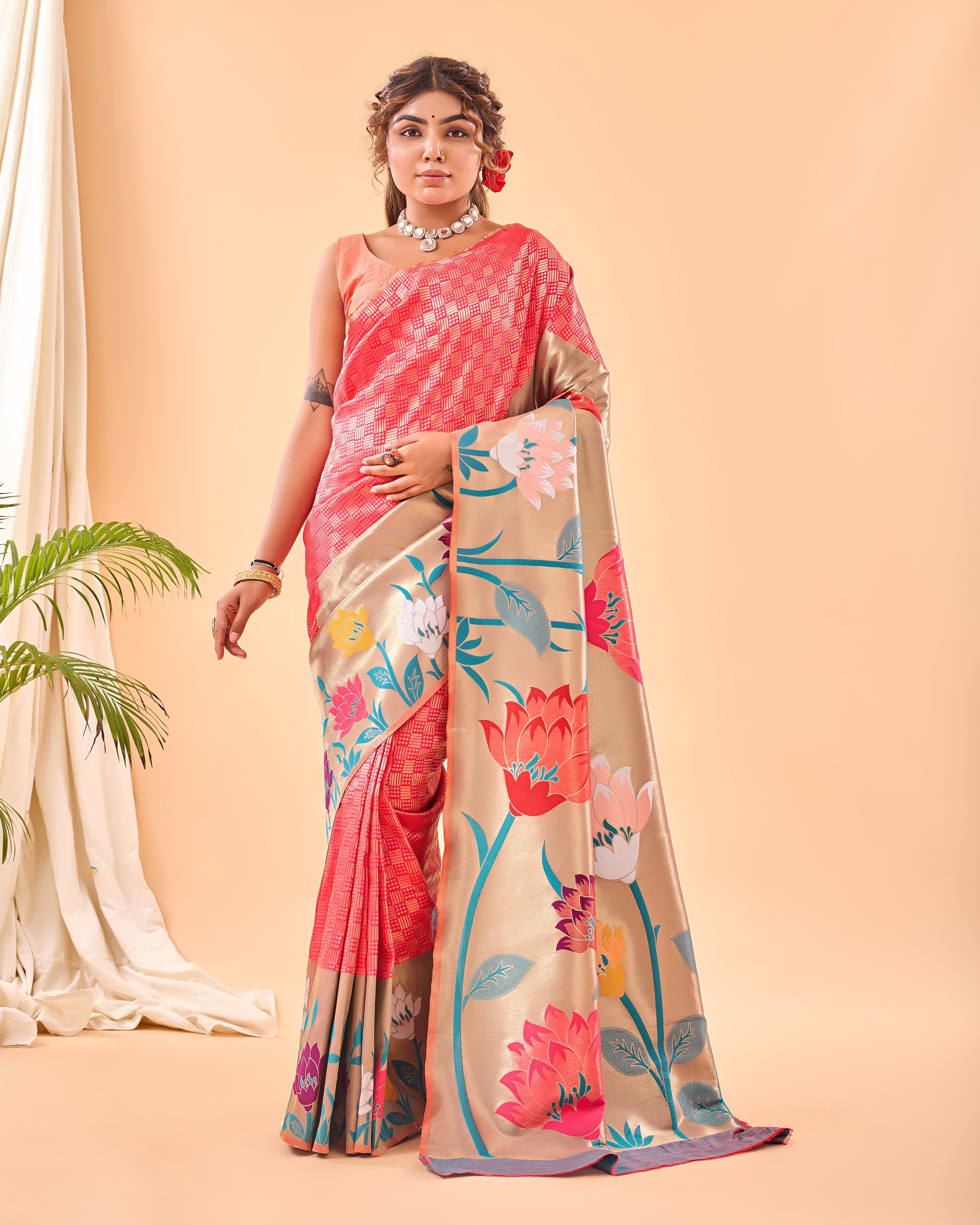 Product Image - Exquisite Pure Paithani Silk Saree - Festive & Wedding Collection