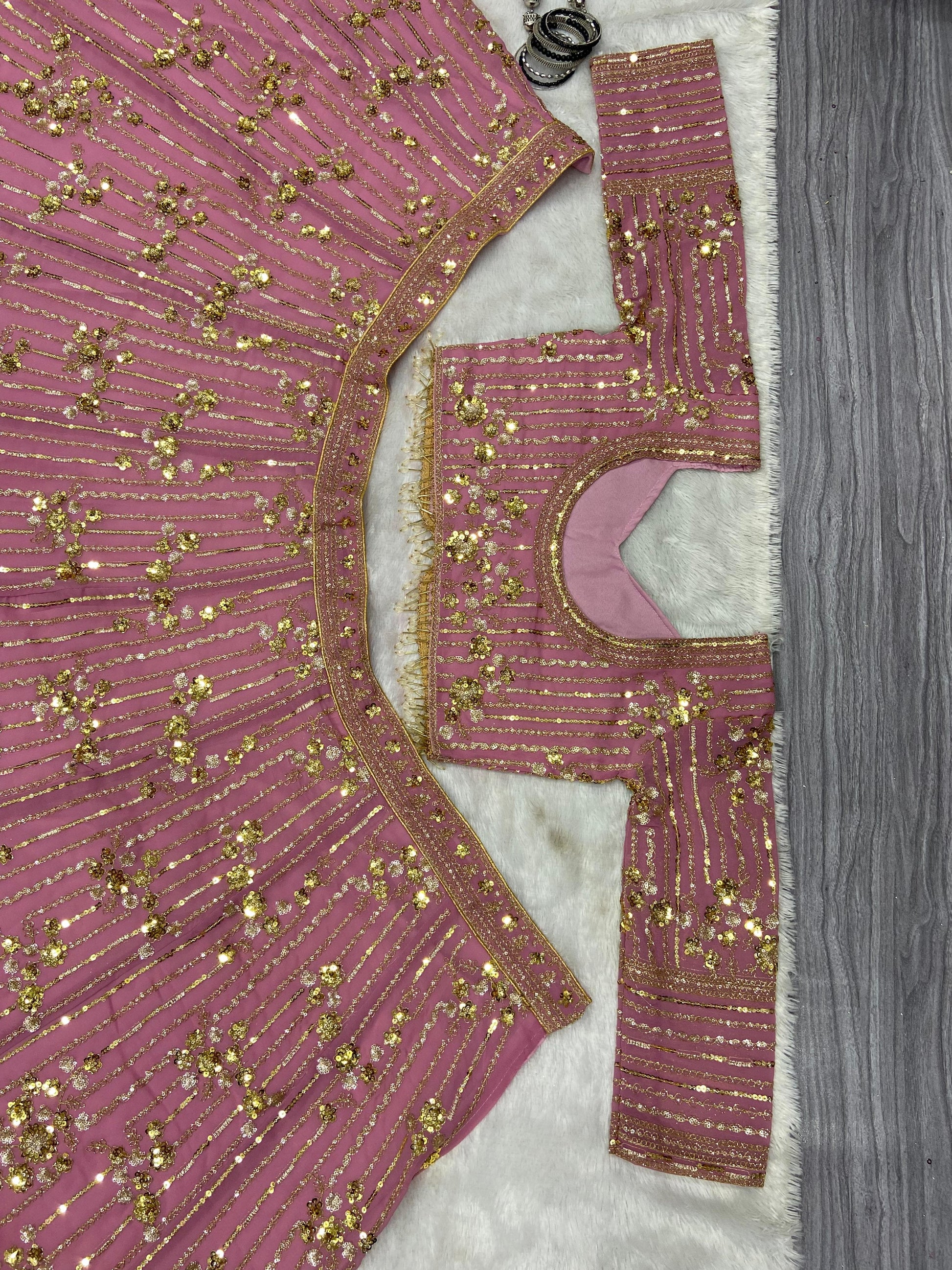 Product Image - Elegant Designer Lehenga - Premium Faux Georgette Collection