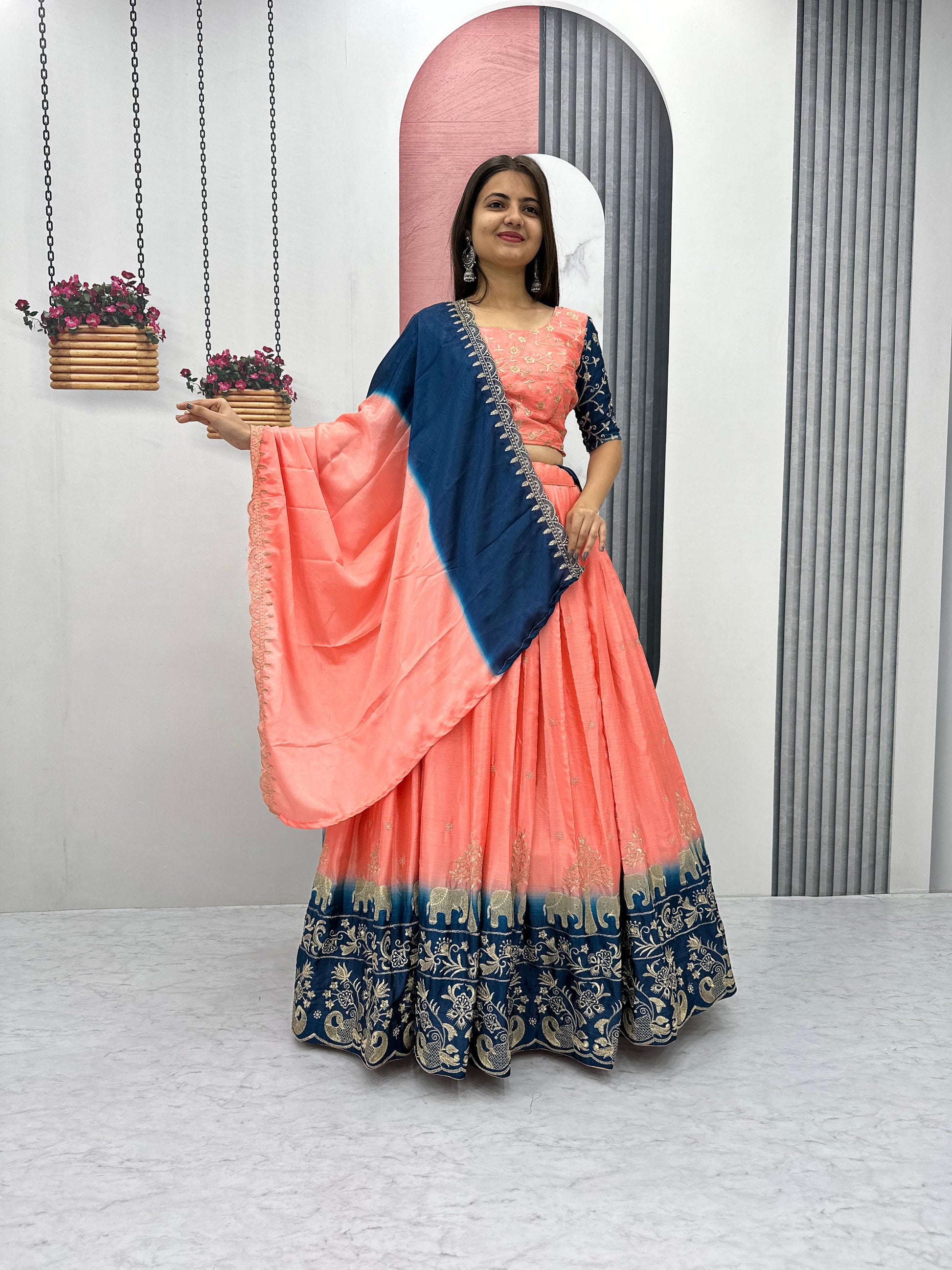 Product Image - Tapi Creation Festival Lehenga Choli - Designer Ethnic Wear