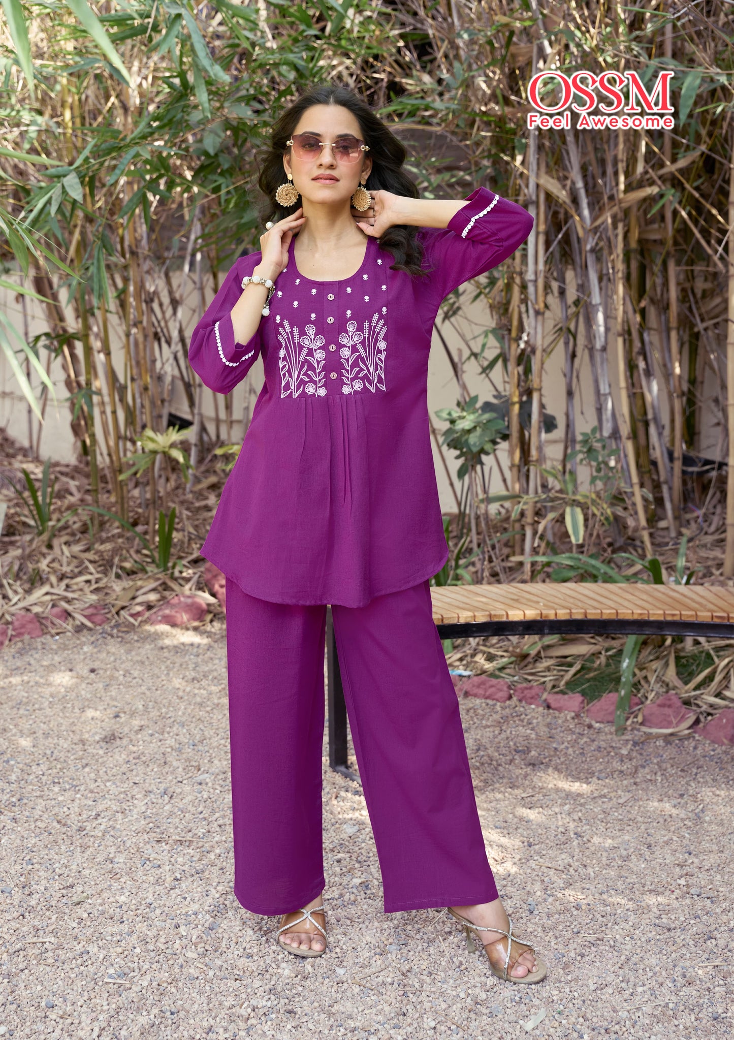 Product Image - Exquisite Jaipuri Cotton Co-Ord Set for Stylish Occasions
