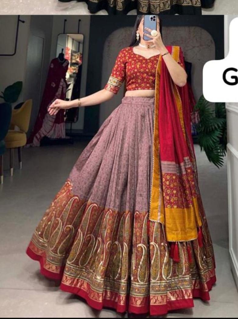 Product Image - Elegant Digital Print Lehenga Set - 1