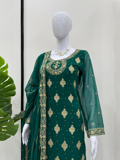 Product Image - Designer Georgette Ethnic Wear | 5813 Series Festive Attire
