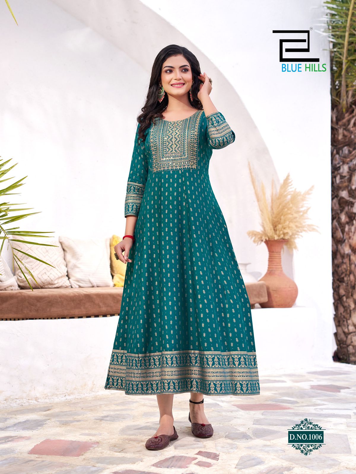 Product Image - Designer Georgette Anarkali Gown - Perfect for Festive Occasions