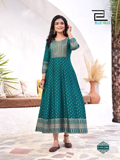 Product Image - Designer Georgette Anarkali Gown - Perfect for Festive Occasions