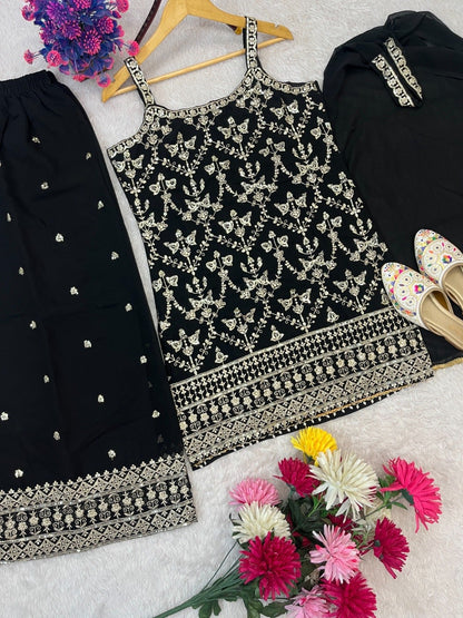 Product Image - Elegant Designer Palazzo Suits for Women - 2