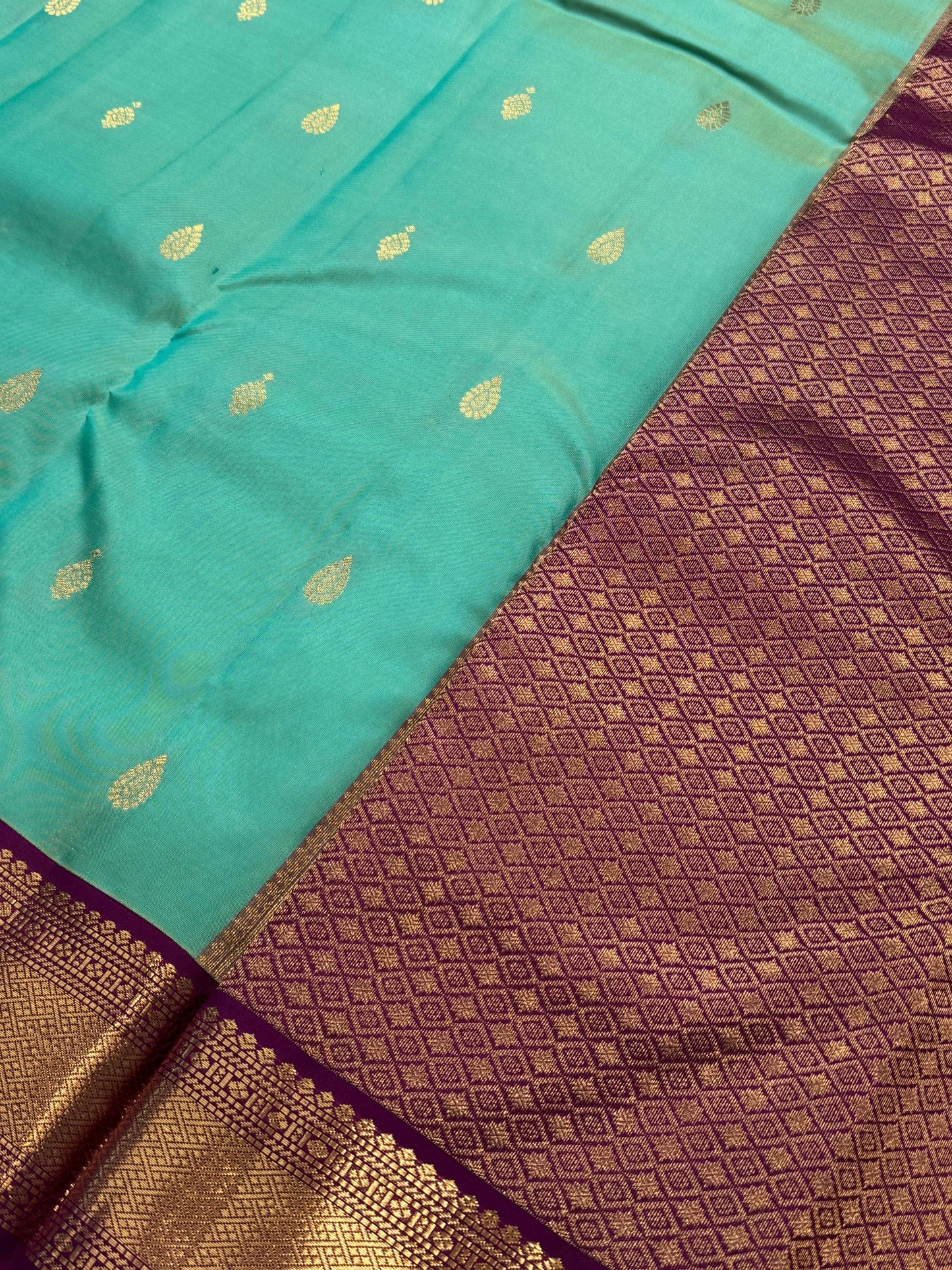 Product Image - Designer Semi Kanchi Georgette Saree