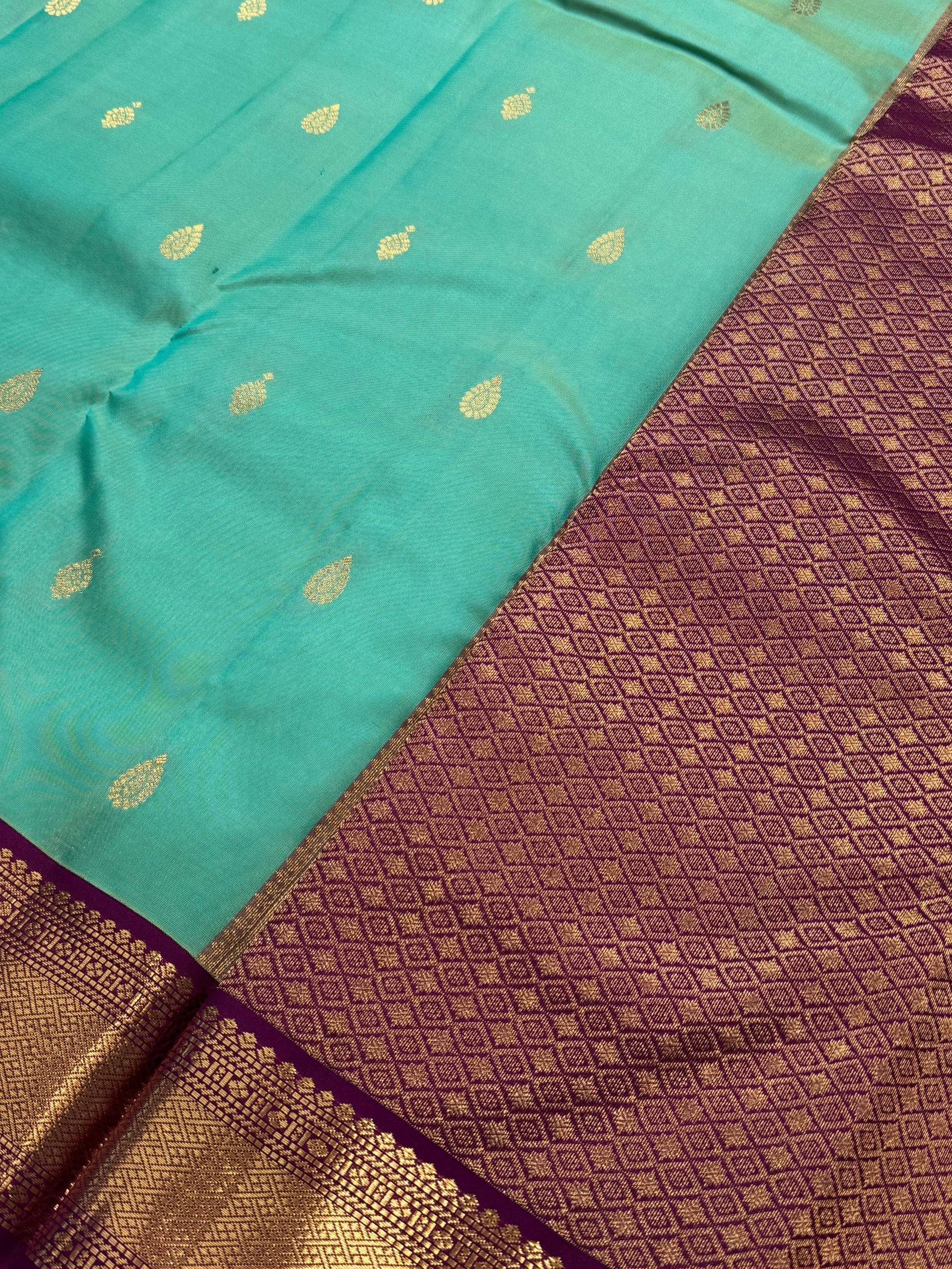 Product Image - Designer Semi Kanchi Georgette Saree