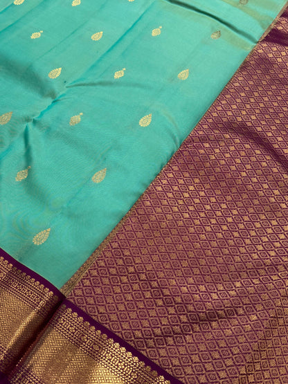 Product Image - Designer Semi Kanchi Georgette Saree