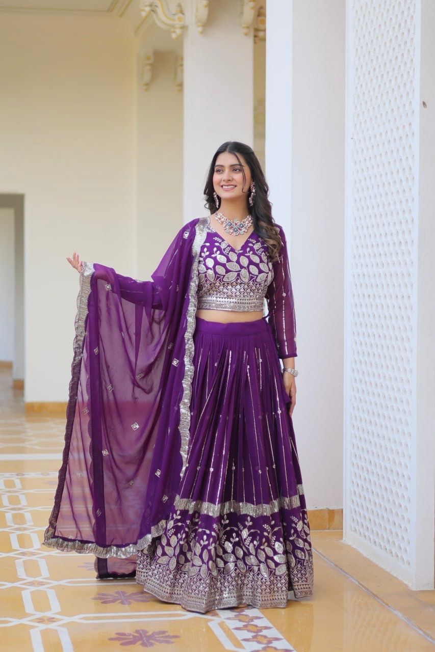Product Image - Designer Wedding Lehenga Choli - Shree Ram Creation
