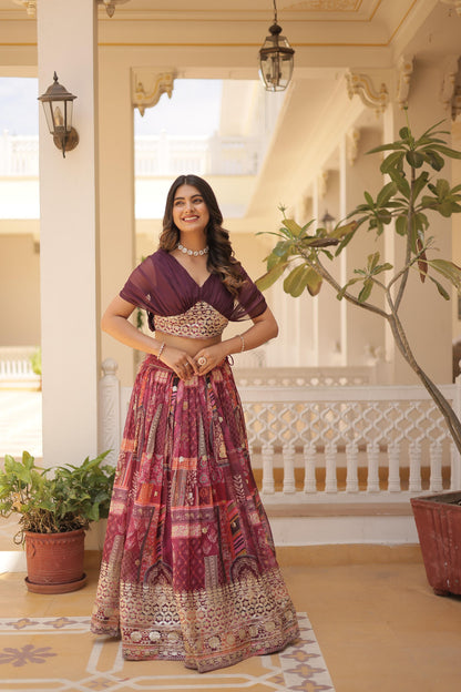 Product Image - Designer Lehenga Choli - Ethnic Wear for Festive Occasions