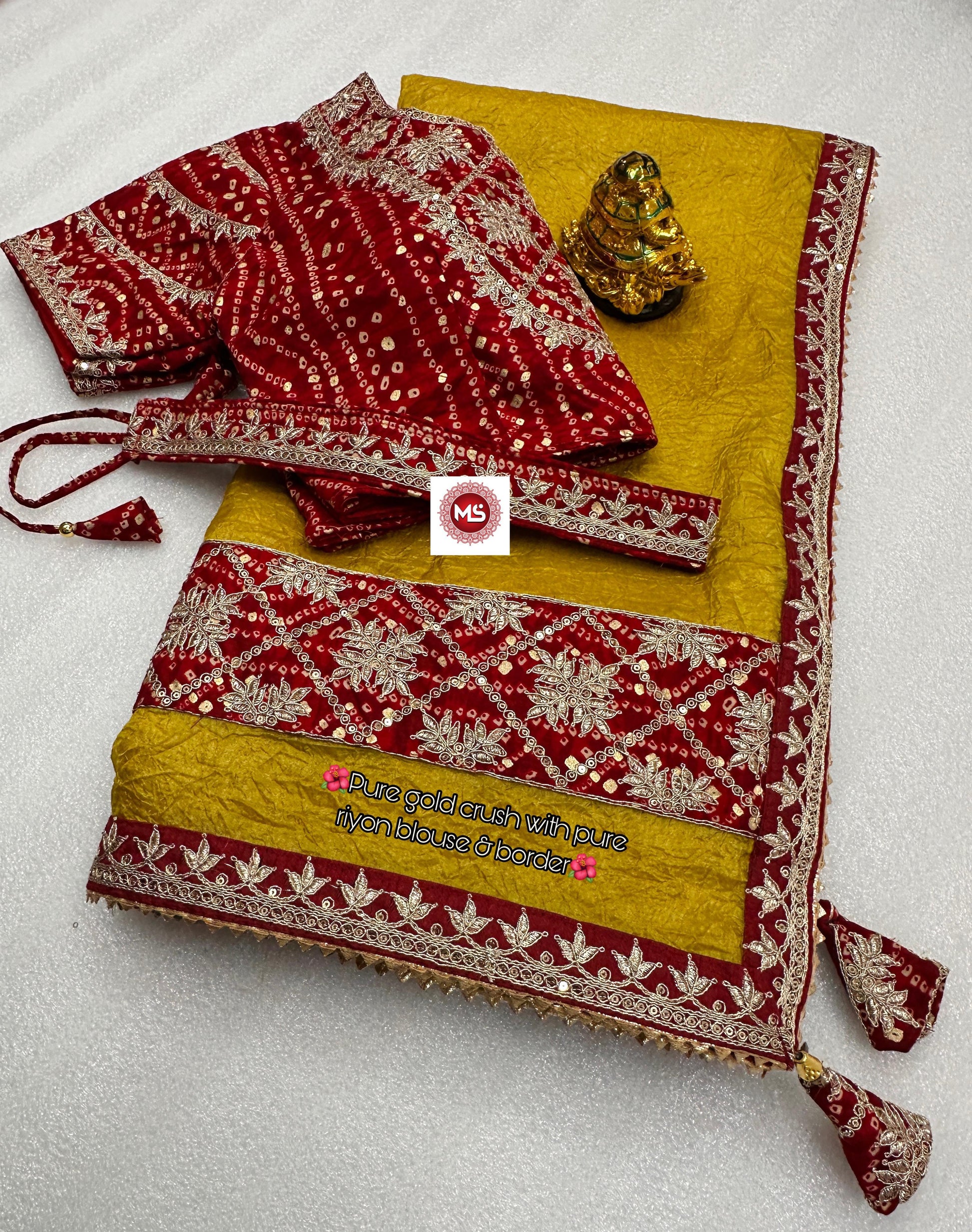 Product Image - Premium Designer Georgette Saree with Heavy Embroidery and Sequins - Festive Wear
