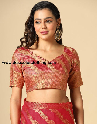 Red Silk Saree