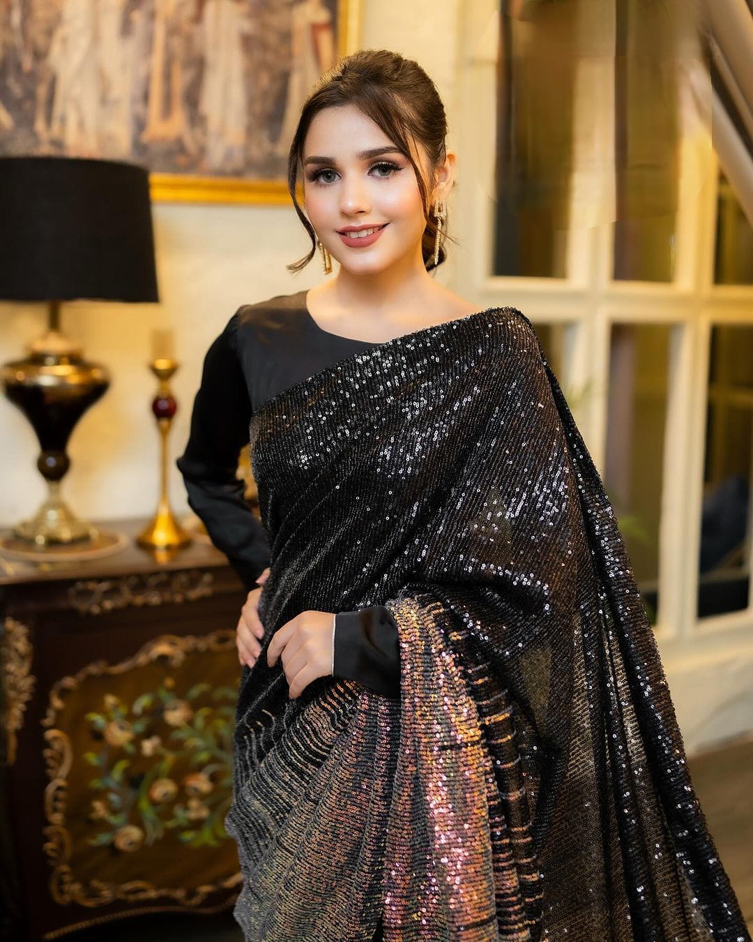 Product Image - Designer Georgette Saree for Festive Occasions