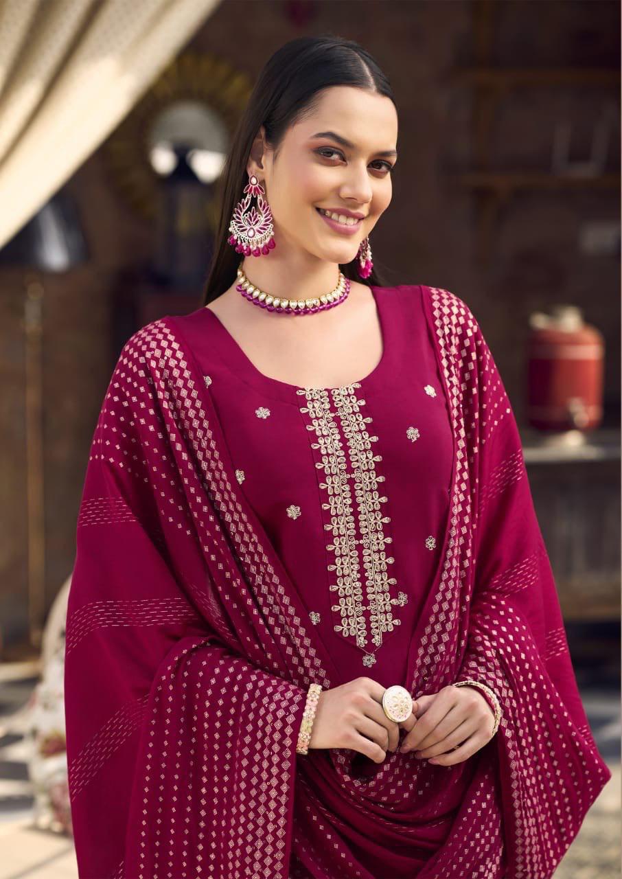Product Image - Elegant Ethnic Wear - Designer Georgette Saree Collection