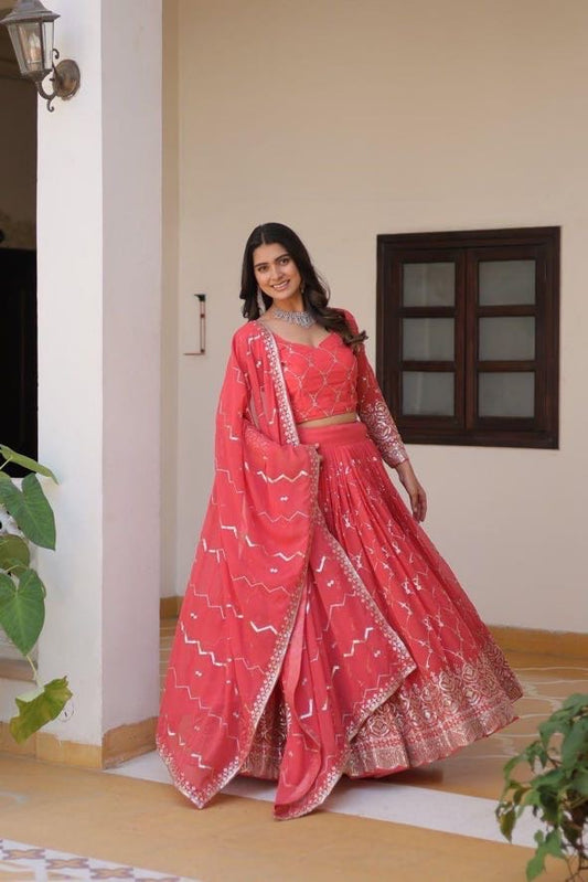 Product Image - Elegant Designer Lehengas for Wedding or Party - 1