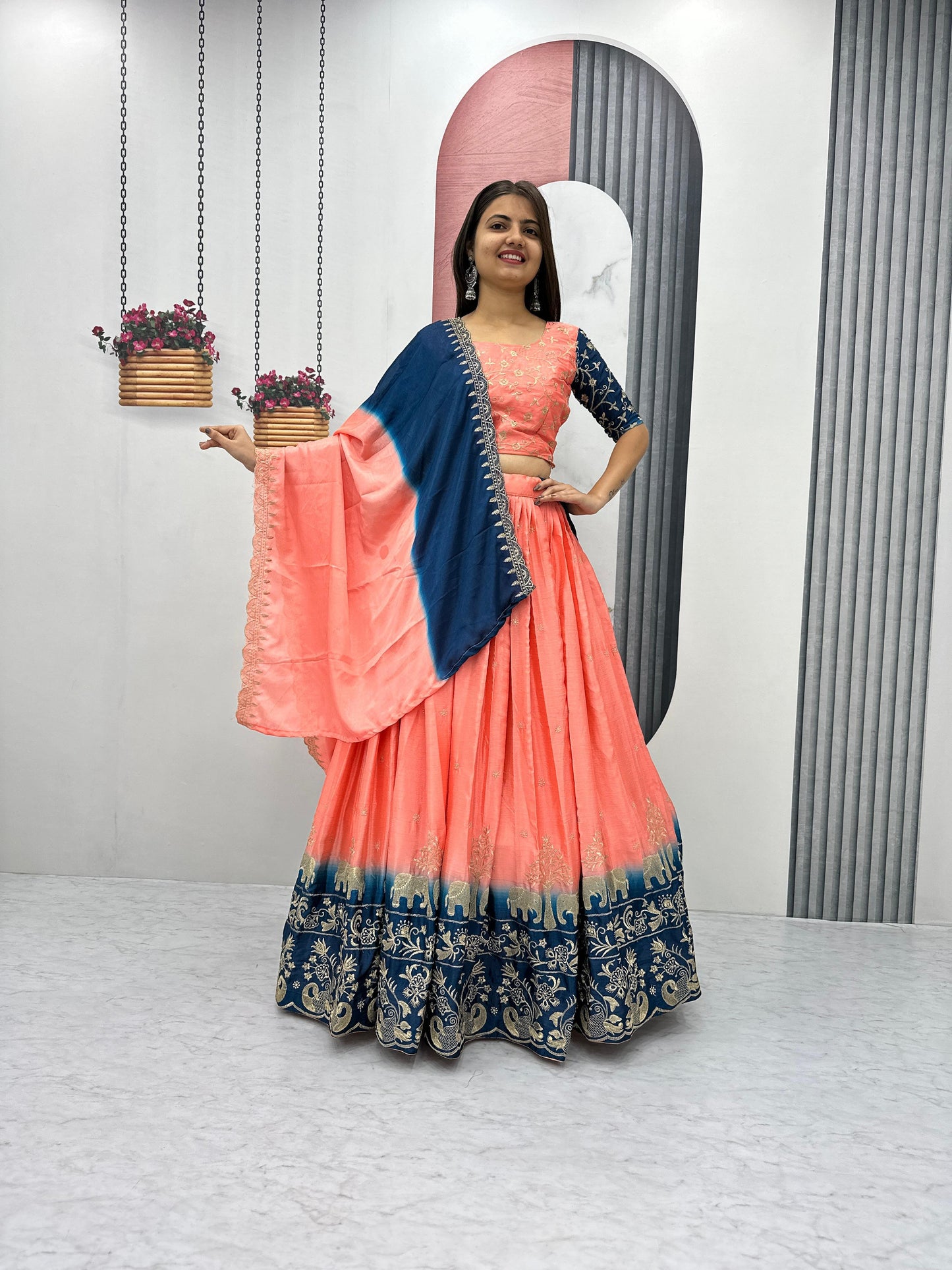 Product Image - Tapi Creation Festival Lehenga Choli - Designer Ethnic Wear