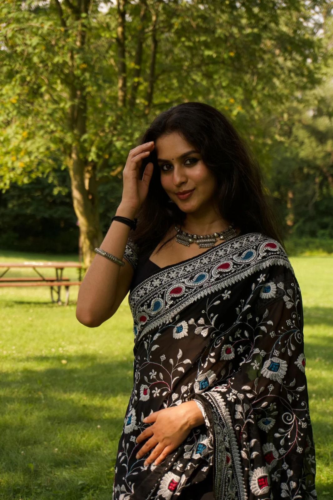 Product Image - Premium Black Queen Designer Saree