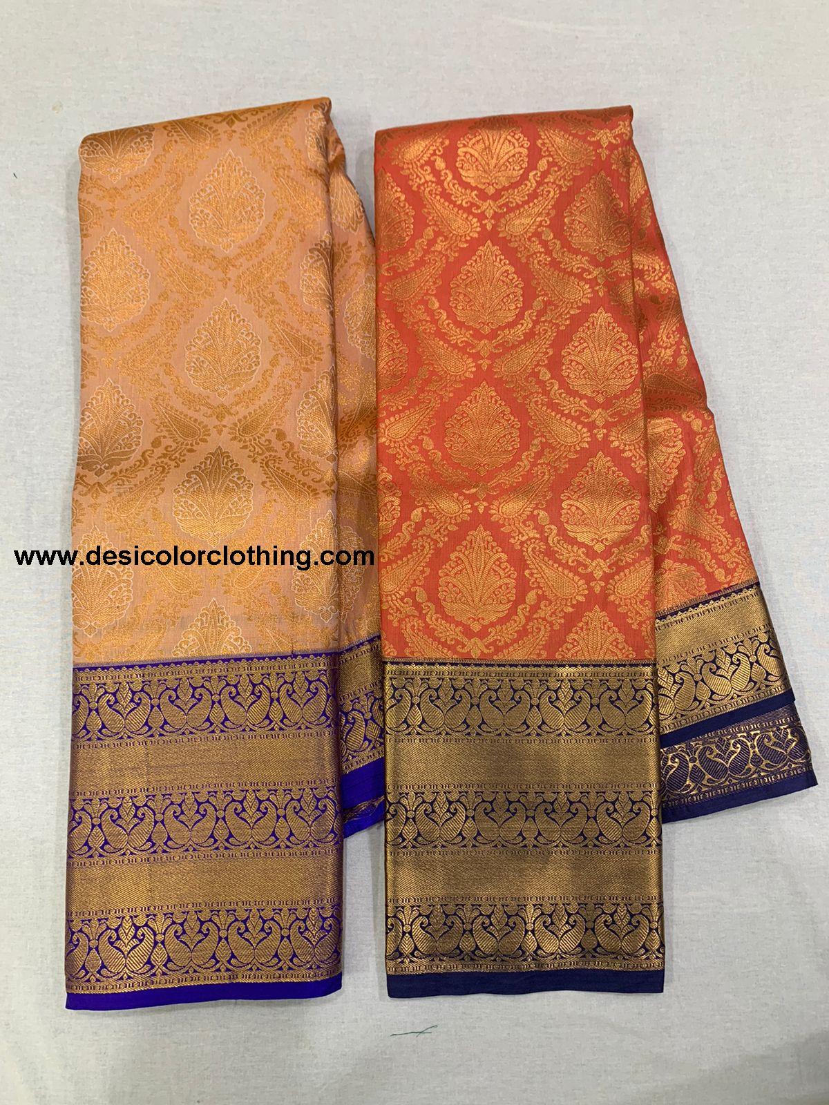 Kachipuram pattu saree
