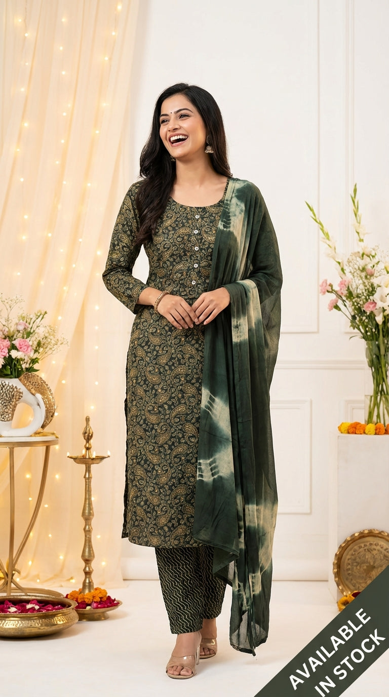 Floral Party Wear Suits – Simple & Elegant Designs DesiColorClothing
