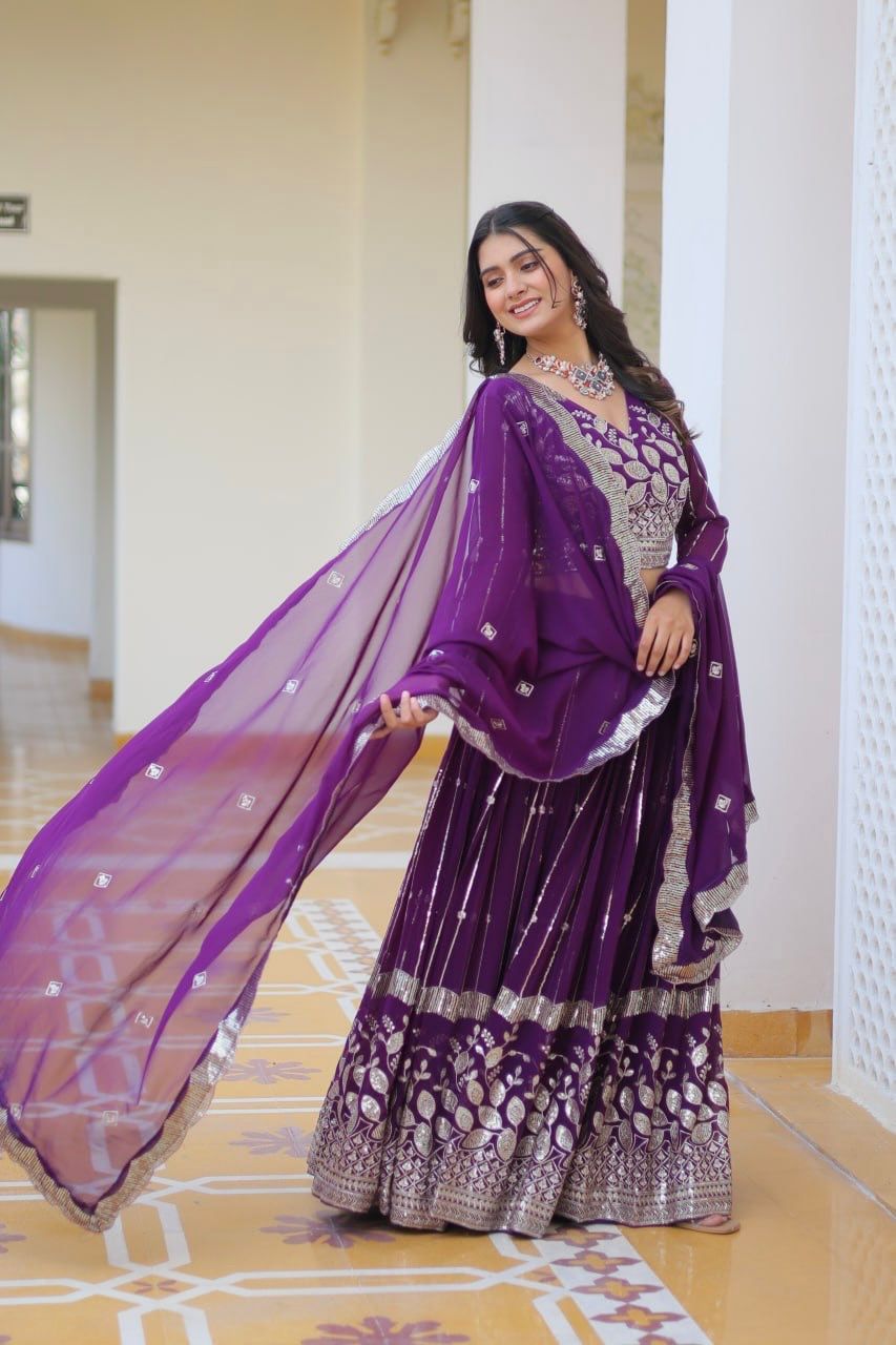 Product Image - Designer Wedding Lehenga Choli - Shree Ram Creation