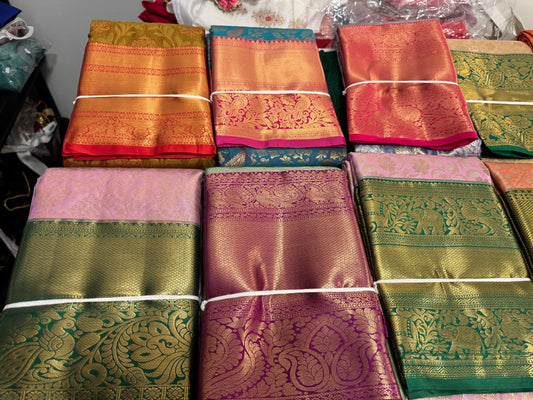Kachipuram pattu saree