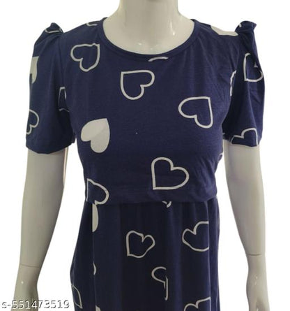 Nursing Nighties for Mothers | Stylish & Easy Feeding Wear